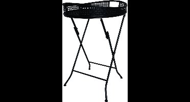 Levi bijzettafel 62x43x69,5 cm - zwart