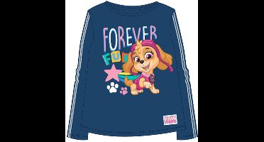 Paw Patrol Fun lang kindershirt, bovenaan 98 cm