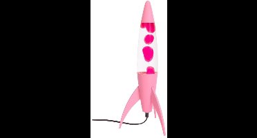 Lava lamp ''Rocket'' - Pink