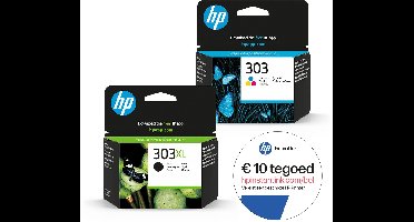 HP 303XL - Inktcartridge - Origineel - Kleur & Zwart + Instant Ink tegoed