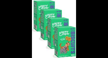4x Edgard & Cooper Biscuit Apple 400 gr