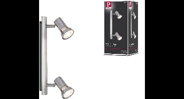 Spotlight Teja GU10 230V max. 2x10W dimbaar Nikkel gesatineerd