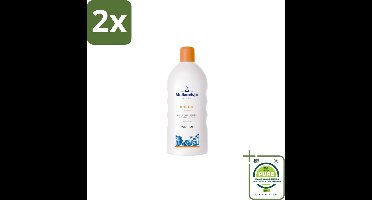 Melkmeisje Bad en Douche Crème Honing 2000 ml - Voordeelverpakking - 2 stuks - Bad en douche crème - Melkmeisje crème