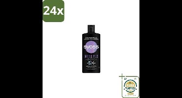 Syoss – Shampoo – Intense Plex – 440 ml - Voordeelverpakking - 24 stuks - Keratine shampoo - Beschadigd haar
