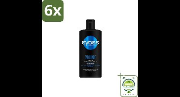 Syoss – Shampoo – Volume – 440 ml - Voordeelverpakking - 6 stuks - Volume shampoo - Fijn haar