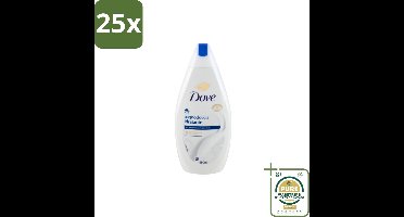25 x Dove – Douchegel – Hydraterend – 450 ml - Grootverpakking - Douchegel - Hydraterende Douchegel - Huidverzorging - Milde Douchegel - Zachte Huid