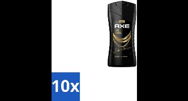 10 x Axe – Douchegel – Flaxe – 250 ml - Douchegel Voor Mannen - Reiniging Huid - Frisse Geur - Mannelijke Geur - Dagelijks Gebruik