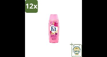 Fa – Douchegel – Magic Oil Pink Jasmine – 250 ml - Voordeelverpakking - 12 stuks - Luxe douchegel - Bloemige geur