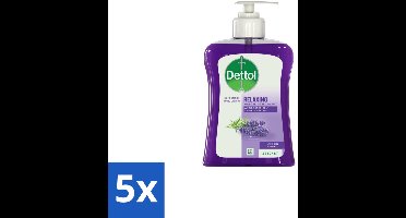 Dettol Handzeep Verzachtend Lavendel 250 ml - Bulkverpakking - 5 stuks