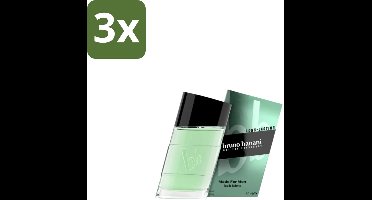 Bruno Banani – Eau de Toilette – Made For Men – 50 ml - Bulkverpakking - 3 stuks