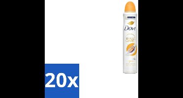 Dove – Deodorant Spray – Passion Fruit – 250 ml - Bulkverpakking - 20 stuks