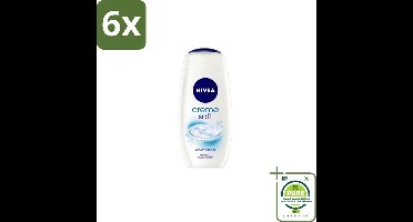 Nivea – Douchegel – Creme Soft – 750 ml - Voordeelverpakking - 6 stuks - Douchegel - Huidverzorging