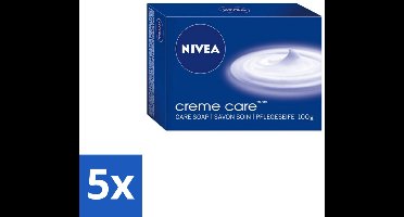 Nivea – Zeep – Creme Care – 100 g - Bulkverpakking - 5 stuks