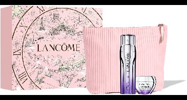 Lancôme Rénergie Anti Age Skincare Routine Geschenksetset: Rénergie H.C.F. Triple Serum 50ml + Rénergie H.P.N. 300-Peptide Dagcreme 50ml + Toilettas - Anti Rimpel Cadeaupakket 3 Stuks