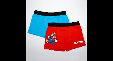 Super Mario kids boxers 2 pc's per pack 6 jaar