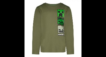 Minecraft kindershirt met lange mouwen, top, 9 jaar