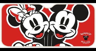 Disney Minnie Mickey aluminium autozonnescherm, zonnescherm voor de voorruit 130x70 cm