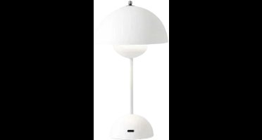 Benelux Select Tafellamp Slaapkamer – Nachtlampjes – Bedlamp – Oplaadbaar – Draadloos – 3 Sterktes – Incl. laadsnoer - 18 x 30 cm