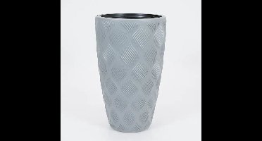 Vita bloempot Flow Slim 30 grijs