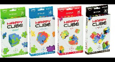 Happy Cube Allround Voordeelpakket (24 stuks) – Kleurrijke puzzelkubussen voor uren speelplezier - 3D