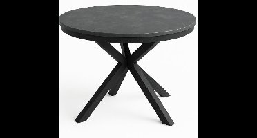 Tuintafel Milano rond Ø120cm - Antraciet