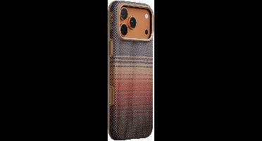 PITAKA Summa - Hoesje Geschikt voor Apple iPhone 17 Pro Max - Compatibel met MagSafe - Aramidevezel 600D - MIL-STD-810H - Back Cover Sunset