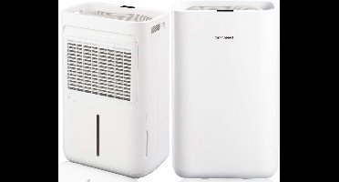 Elektrische Luchtontvochtiger – Luchtontvochtiger – Kamergrootte Ontvochtiger – Vochtvreter – Luchtontvochtiger Huis – 13 Liter Per Dag – Ultrastil <35 dB