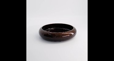 Tokyo Design Studio - Sushi Oke – Serveerschaal – Dienblad - Sushi Servies - Lakwerk – Goud Hout – 27.5×6.2cm