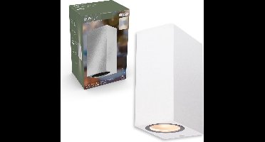 LED's Light LED Muurlamp dubbel - San Francisco spot voor buiten - IP54 - Wit