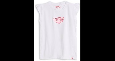 4PRESIDENT meisjes Top- bright white - maat 152