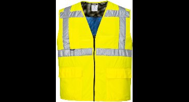 Koelvest geel L/XL