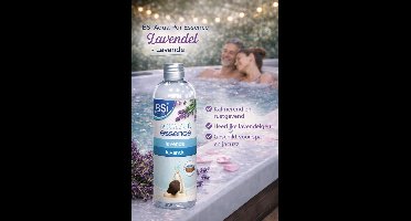 BSI - Aqua Pur Essence Lavendel - Spa - Geuressence voor in uw Spa of Bubbelbad - 250 ml