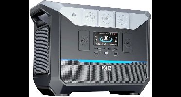 Draagbare Powerstation – Mobiele Batterij – Buitenaccu – Noodstroomvoorziening – 2073,6Wh Capaciteit – 2000W AC-uitgang