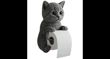 Hars-Katten-Toiletpapierhouder-Schattig-Kitten-Beeldje-Wandmontage-Badkamer-Papierrolhouder-Hars-Sculptuur-Decoratief-Huisdecoratie-voor-Badkamer-Keuken