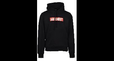 Diesel-hoodie heren-zwart-S-GSM 350