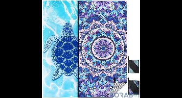 Strandhanddoek - XXL - 90x180 cm - Microvezel - Zandvrij