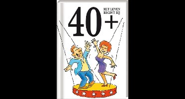 Leeftijd cadeaureeks: Het leven begint bij... - 40+