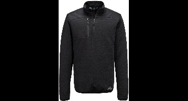 Portwest KX3 Sport Textured Sweatshirt met 1/4 rits KX376 - Zwart - M