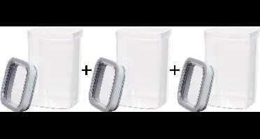 Curver - 3x Vershouddoos - 1,8L - 12 x 12 x 20 cm - Dry Food Storage