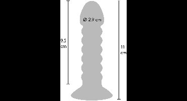 Vibrating Anal Plug Medium