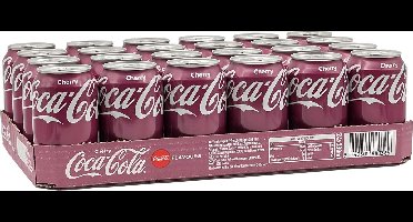 Coca Cola Cherry blik 24x330 ml - EU