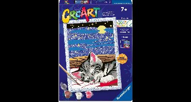 Ravensburger – CreArt: Dreaming Cats – Schilderen op Nummer
