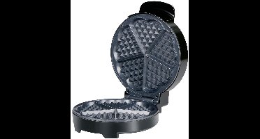 alpina Wafelijzer 1000W - Hartvormige Wafels Bakken - Antiaanbaklaag