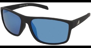 Zonnebrillen Alpina Nacan I P Black Matt/Blue Mirror
