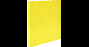 Exacompta 20x Ringband in PP met harde omslag - 4 ringen van 30mm - A4 - Geel - 51379E