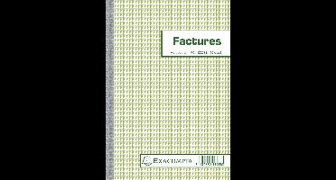 Exacompta 10x Doorschrijfpapier Facturen 21x14,8cm 50 zelfkopiërend papier dupli - - 13278E