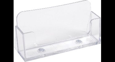 Exacompta 16x Visitekaartenhouder met 1 vak - Transparant - 71058D