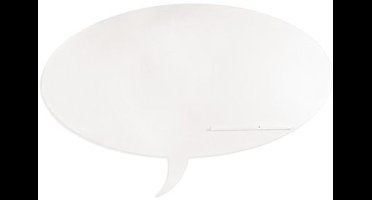 Rocada whiteboard - Skinshape - Talk - 100x150cm - wit gelakt - RO-6441-9010