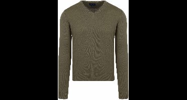 Suitable Respect Vinir Pullover Olijfgroen - Maat XL - Heren
