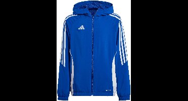 adidas Jas Kinderen Tiro 24 Blauw - Maat 140cm